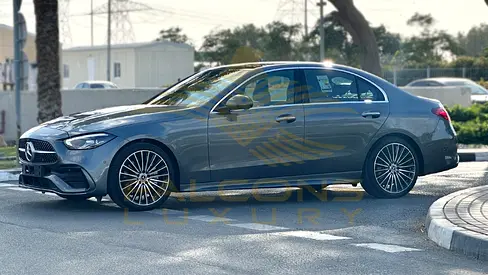 Mercedes-Benz C200 AMG ( DEALER WARRANTY 5 YEARS ) Premium GCC EQ Boost RWD 0 Km