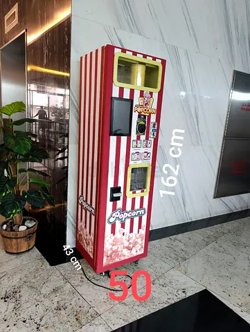 Pop corn vending machine