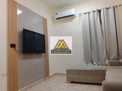 Fully Furnished One Bedroom Apartment for Annual Rent in Al Karama Ajman Near Al Hout Market with Split AC