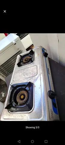Gas cylandr with stove