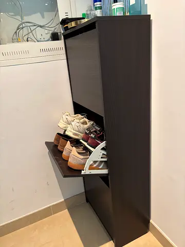 IKEA Dark brown shoe cabinet