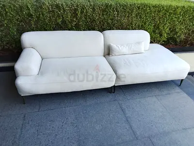 Feathers filled sofa good condition