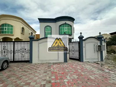 Corner Villa 5 Bedrooms for Rent in Al Rawda 3 Ajman Citizen Electricity Large Yard Suitable for Families or Staff