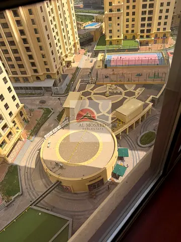Semi furnished Extra large 1 bedroom Partial see view and community view BAHAR 1 (J B R)