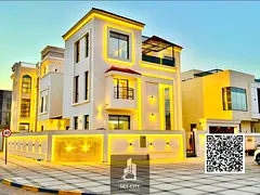 With only a 10% down payment | Own a luxury villa in Al Zahia, Ajman | 5 master bedrooms, 4600 sq ft