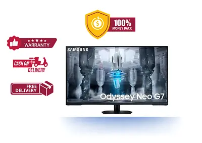 Samsung 43 inches Brans New Odyssey Neo G7 4K 144Hz Smart Gaming Monitor 43CG7 - Free Delivery