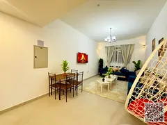 ✨ Luxury apartment for monthly rent, two bedroom and a hall with an open view, fully furnished wit