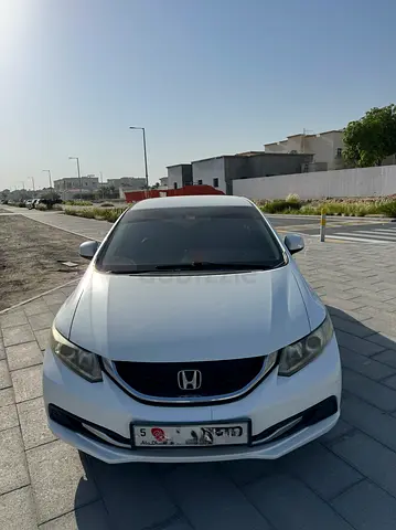 Honda Civic 2014 GCC with alloy wheels