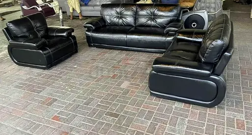 Sofa 6 Seater Pure Leather