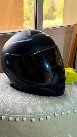 ScorpionEXO R420 Full Face Helmet with installed Cardo Packtalk System