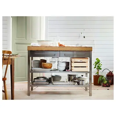 IKEA Rimforsa Kitchen Island/Work Bench