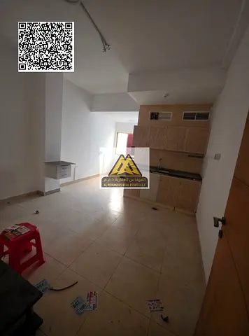 A great opportunity for annual rent in Al Nuaimiya 2, Ajman. A spacious studio located on Kuwait Street main road, close to all services and offering