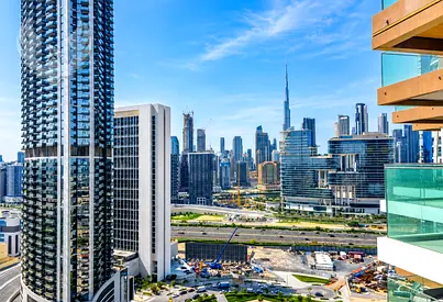 Rented 105K - Burj View - Luxury Living