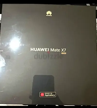 Mate X7 512 Black Brand New seal packed UAE Version