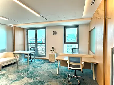 Premium Commercial Office Space for Rent | Private Office with Meeting Room, Reception & Parking