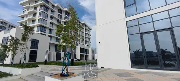 A commercial shop for rent with sea view inside a luxury residential waterfront