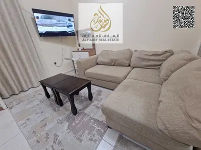 استوديو مفروش للإيجار الشهري في الجرف 1 | شامل الفواتير والإنترنت | 3000 درهم