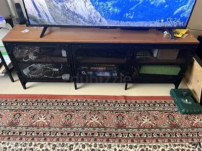 FJÄLLBO TV Bench — Black IKEA FJÄLLBO TV bench