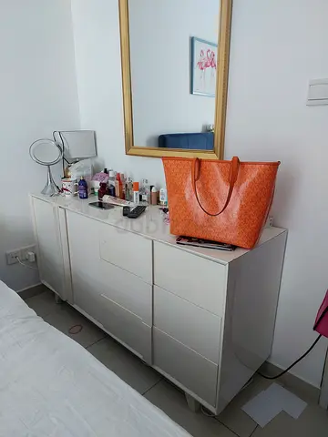 Large Orange Tote Bag - Spacious Everyday Handbag
