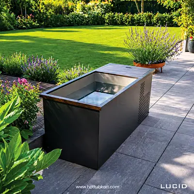 POLSPAS LUCID 30304 – Premium 1-Seater Ice Bath  Spa with Chiller Control System