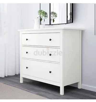 IKEA HEMNES - Chest of 3-Drawers - Excellent Condition