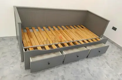 IKEA Hamnes Day bed with 3 storage drawers underneath and with 2 IKEA mattresses