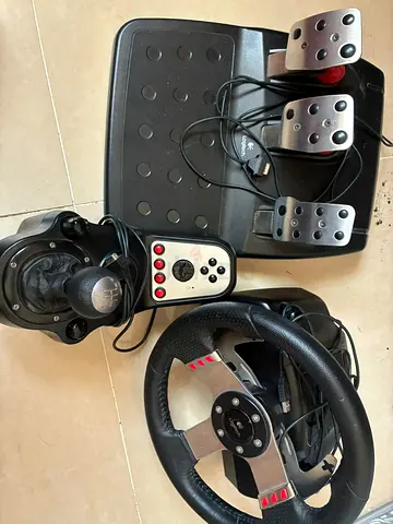 Logitech Racing Wheel + Pedals + Shifter Great Condition