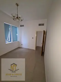Apartment for annual rent in Al Taawun area, Sharjah. It consists of a bedroom, living room, bathroo