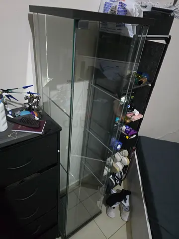 Detolf Glass Cabinet Display