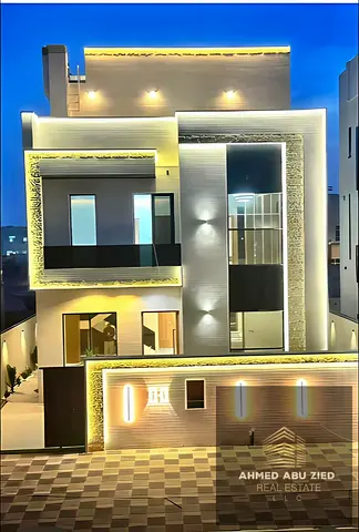 اجمل وارقي فيلا بالزاهيه,5 غرف,مجلس,قاعه معيشه,غرفه خادمه,شلالان,ارضيات سيراميك وتجهيزات الحمامات راس الخيمه,3 طوابق,فرصه رائعه لمحبي الفخامه