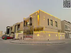 Corner villa for sale in Al Amrah | Corner on two streets | 3014 sq ft | Two floors | 5 master bedro