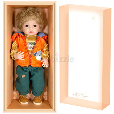 Large Realistic Boy Doll in Box - Baby So Lovely