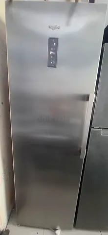 Whirlpool Tall Single-Door Refrigerator / Freezer - Stainless Steel