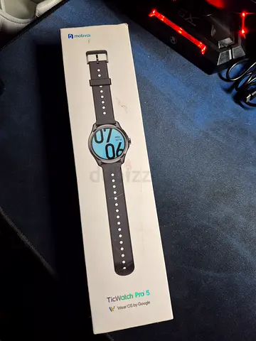 Ticwatch Pro 5 Android Smartwatch for Men Snapdragon W5+ Gen 1 Wear OS Smart Watch 80 Hrs Long Batte