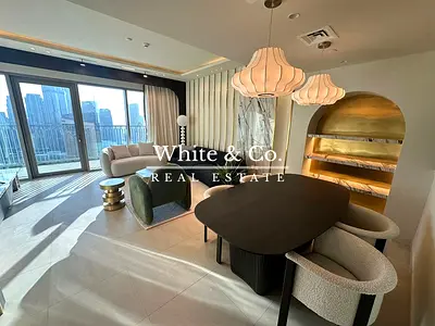 Upgraded Unit | 3 Bed + maid | Burj view