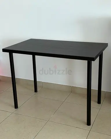 Black ikea table