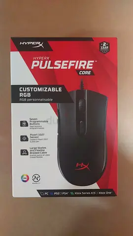 HyperX Pulsefire Core RGB Gaming Mouse - Comes with Original Box. Used for 2 years and no damage