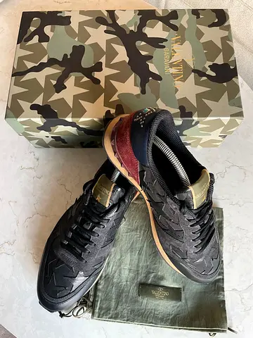 Valentino Rockrunner Camouflage Sneaker