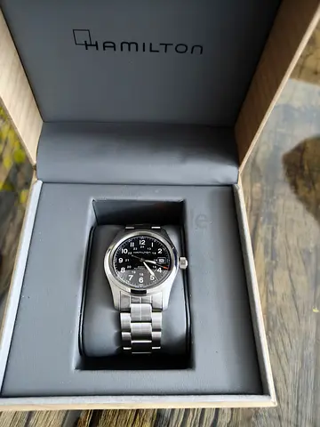 Hamilton khaki 38 mm automatic watch great condition