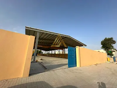 Prime 20,000 Sq. Ft. Open Yard with Industrial Shed | Al Sajaa Industrial Area