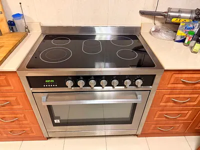 Compomatic 5cerimic hubs electric cooker stove 90×60cm