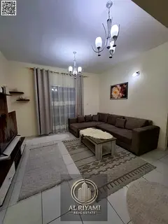 One bedroom and living room with balcony, monthly rent, behind Grand Mall, Rashidiya 3