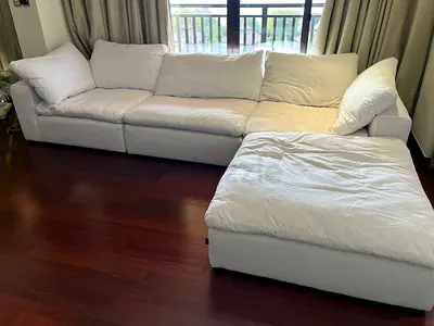 Marina home brand new sofa super comfortable in could feather 🪶