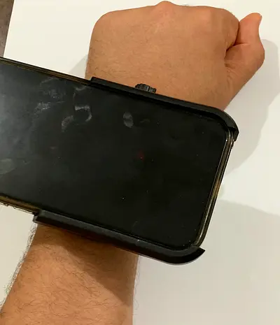 Hand phone holder