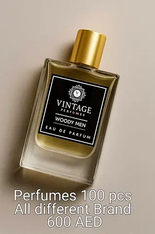 Lot of 100 Perfume Bottles - Assorted Brands (Eau de Parfum)