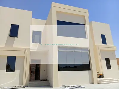Two-bedroom apartment with a living room for rent in Al Shamkha city