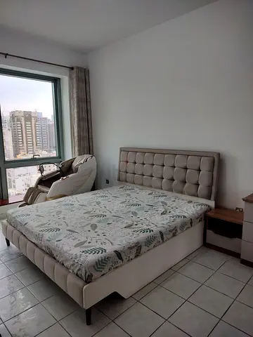 My upholstered king size double bed — excellent condition