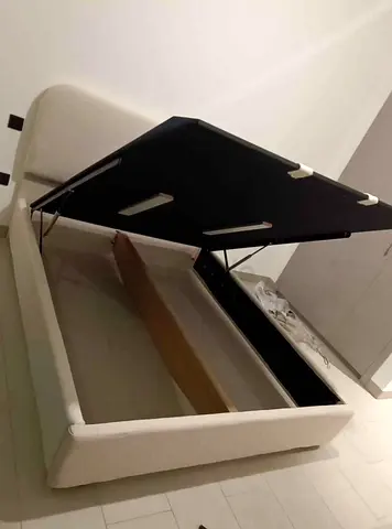 Brand New Single Size Bed with Hydraulic Storage - Fully Customizable Bedframe - UAE Sharjah Made