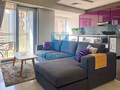 1 BR | Fully Furnished | Sea & Marina View
