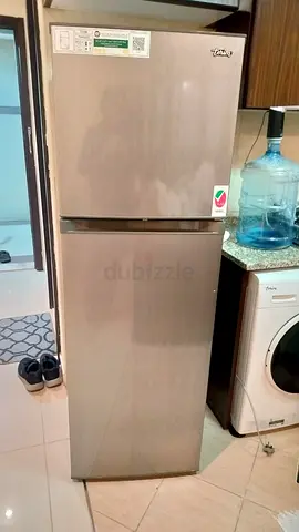 Top-freezer Refrigerator - 2-Door, Stainless Finish (Good Working Condition)